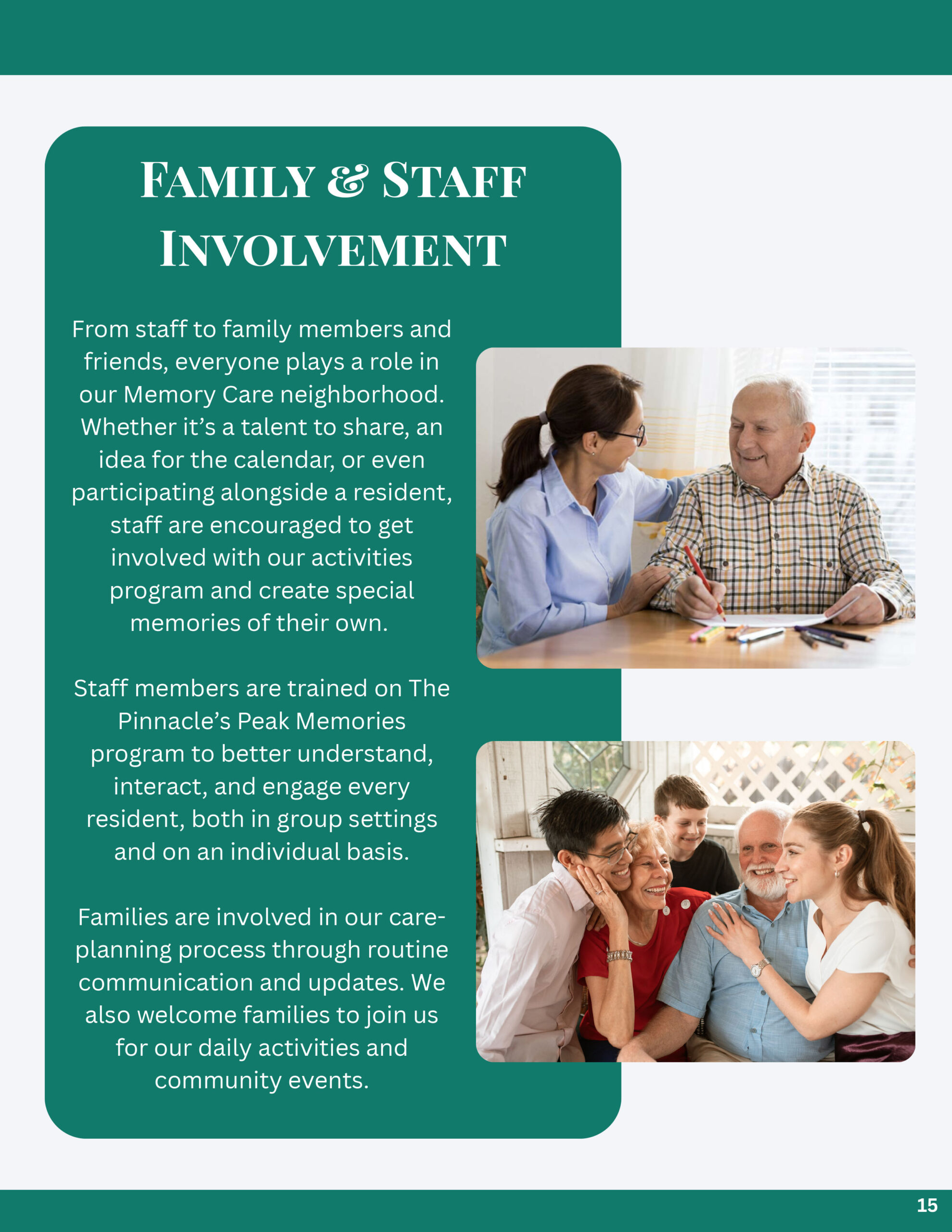 The Pinnacle of Louisville - Memory Care - Peak Memories Page 15