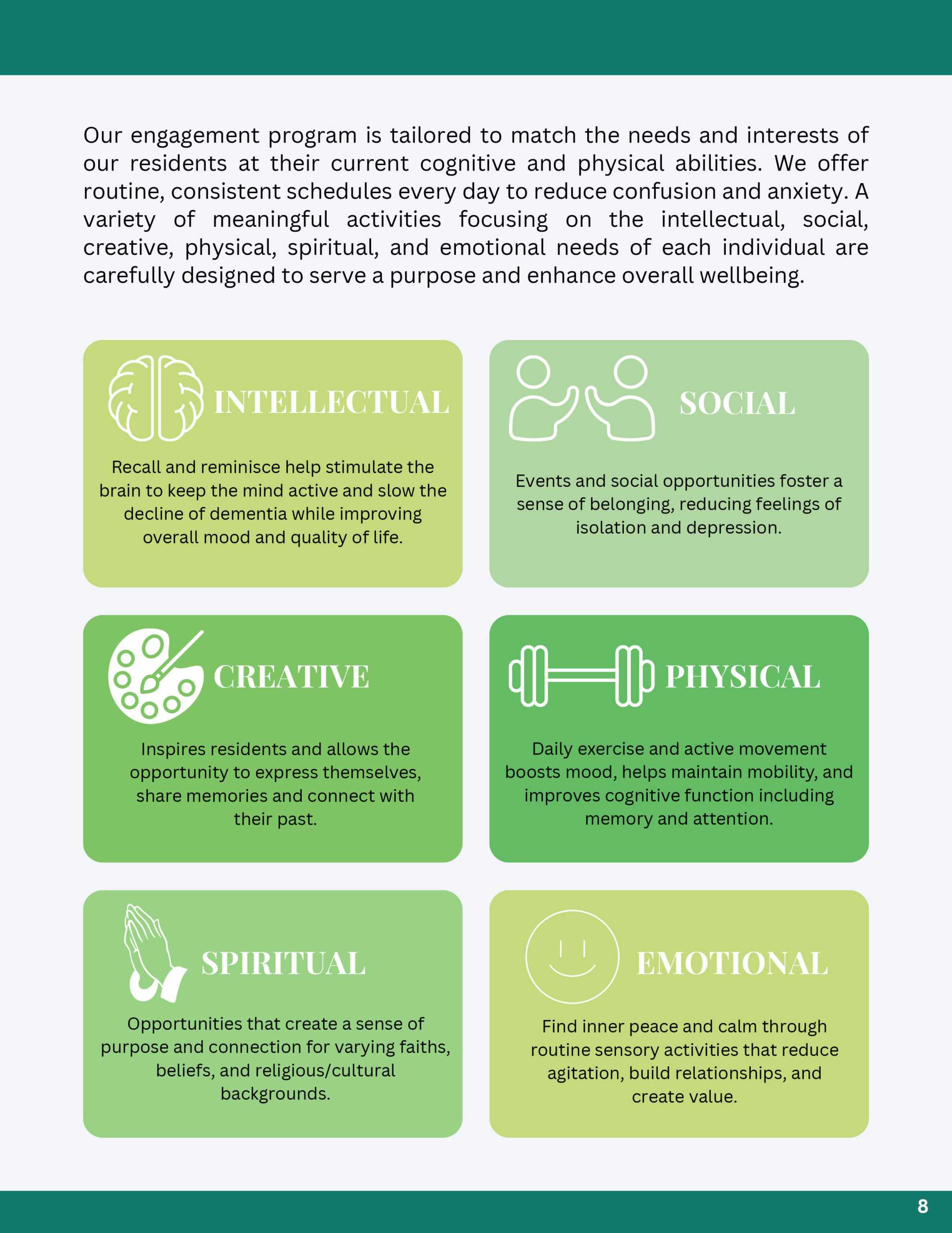 The Pinnacle of Louisville - Memory Care - Peak Memories Page 8